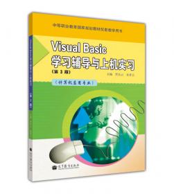 可视化编程应用:Visual Basic
