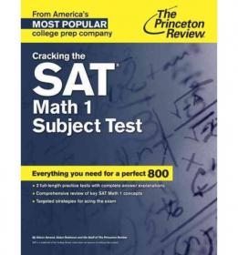 Cracking the SAT Biology E/M Subject Test, 15th 