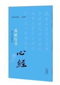 中国历代书法名家写心经放大本系列 弘一法师行书《心经》
