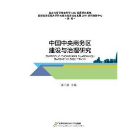 中国特大城市中央商务区（CBD）经济社会发展研究