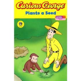 Curious George Super Sticker Coloring Book 好奇猴乔治填色贴纸书 