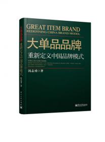 大单品突破——重新定义中国品牌模式