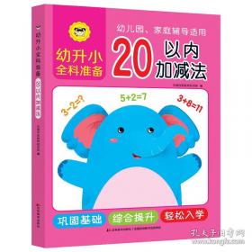 幼升小整合教材 同步练习数学 