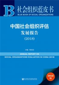 中国社会组织报告（2018）