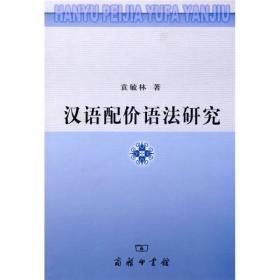 著名中年语言学家自选集  袁毓林卷