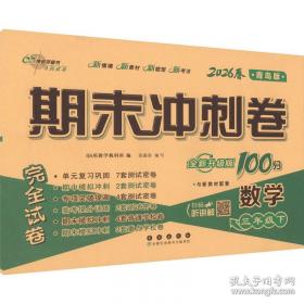 期末冲刺卷100分数学六年级 下册26春全新版
