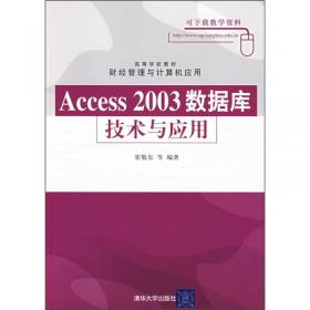 21世纪高等学校规划教材·数据库技术与应用：面向业务分析的Access 2003