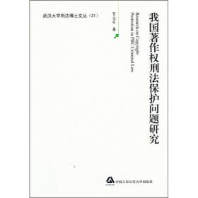 知识产权刑事司法 中国特色实证研究