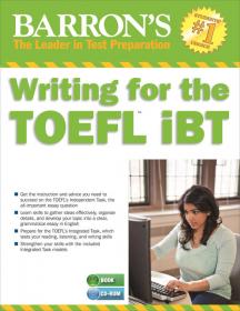 Writing for the TOEFL Ibt with Audio CD, 4th Edition (Barron's Writing for the Toefl)