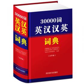 80000词英汉汉英词典
