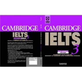 Cambridge IELTS 3 Student's Book with Answers .