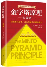 金字塔原理应用手册