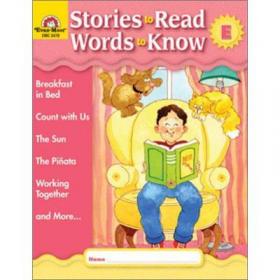 Stories to Read Words to Know: Level H, Student Book