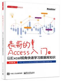 表哥的Access入门：以Excel视角快速学习数据库开发（第2版）(博文视点出品)