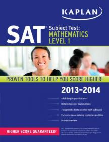 Kaplan SAT Subject Test: Chemistry 2011-2012