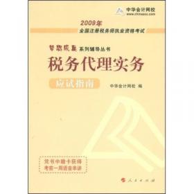 梦想成真系列丛书·2009年全国注册税务师执业资格考试应试指南：税务代理实务