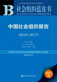 中国社会组织报告（2018）