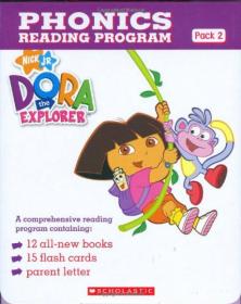 Dora the Explorer Phonics Boxed Set #1愛探險的朵拉自然發音盒: 第一集