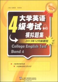 CET4写作能力教程/大学英语考试能力系列