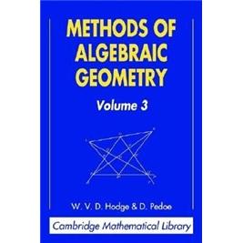 MethodsofAlgebraicGeometry:Volume1(CambridgeMathematicalLibrary)