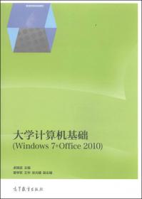 大学计算机基础实训指导（Windows 7+Office 2010）/普通高等院校教材