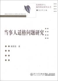 民事程序与裁判理论研究丛书：中国知识产权禁令制度研究