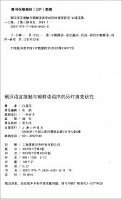朝汉双语语码转换研究