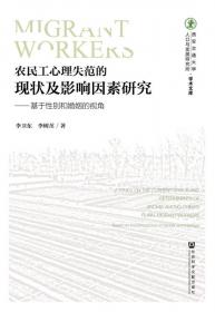 社会性别公平分析：中国农村生殖健康领域行为研究