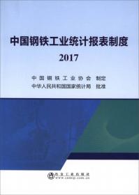 2019中国钢铁工业统计调查制度