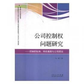 公司诉讼的理论与实务问题研究