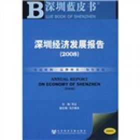 深圳社会发展报告（2009版）
