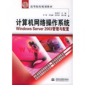 计算机网络操作系统Windows Server 2003管理与配置（第2版）/21世纪高职高专新概念规划教材