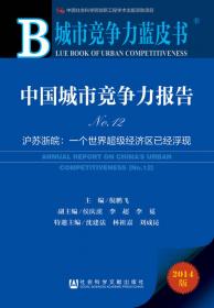 中国城市竞争力理论研究与实证分析