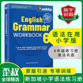 英文原版进口|新加坡英语语法练习册2二年级 English Grammar workbook 小学英语语法专项练习册