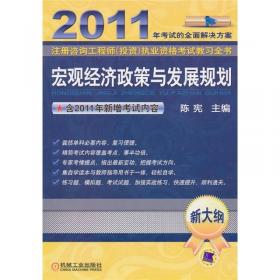 2007年全国注册咨询工程师（投资）执业资格考试教习全书（上册）
