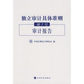 中国注册会计师独立审计准则汇编(1995-1999)