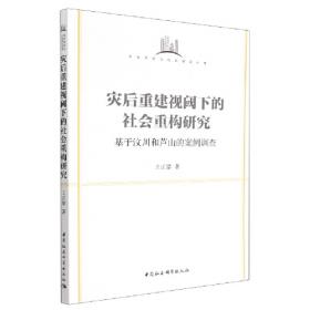 灾后重建的中国方案（震后城乡重建规划理论与实践英文版）