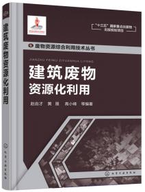 废物资源综合利用技术丛书--煤矸石资源再生利用技术
