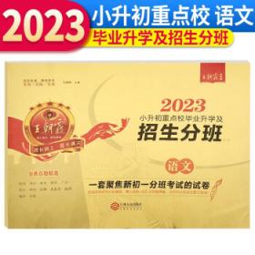 王朝霞2023春考点梳理时习卷语文3年级下册人教版
