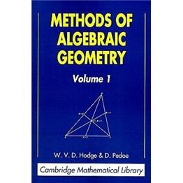 MethodsofAlgebraicGeometry:Volume3(CambridgeMathematicalLibrary)