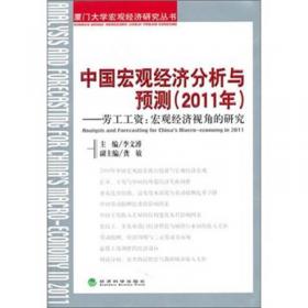 中国宏观经济分析与预测（2009年）：追求增长与满足民生需要