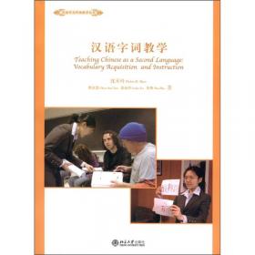 汉语作为外语教学丛书：汉语作为第二语言的习得与教学