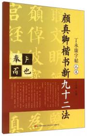 丁永康字帖·书法练习指导·硬笔描红版：九年级下（RJ版）