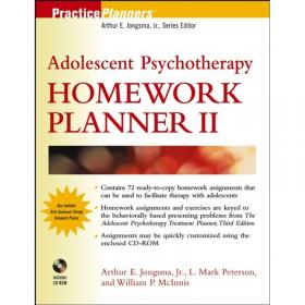 AdultPsychotherapyHomeworkPlanner,2ndEdition[成人精神治疗家庭计划第2版]