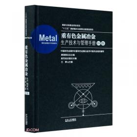 重有色金属冶炼设计手册：铅锌铋卷