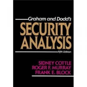 Security Analysis：Sixth Edition, Foreword by Warren Buffett