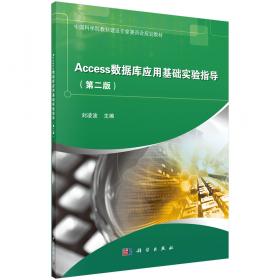Access数据库应用基础实验指导