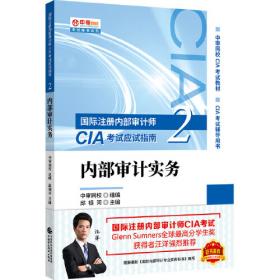 2020年国际注册内部审计师CIA考试应试指南：内部审计业务知识