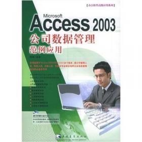 Access 行业数据库开发范例应用