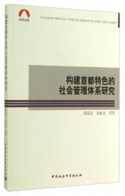 首都社会管理发展报告（2012-2013）